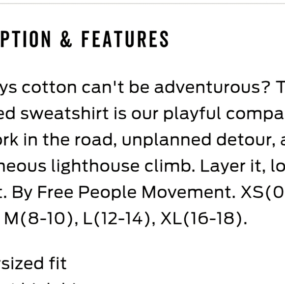 FP Movement Homestretch Sweatshirt - Picture 12 of 12